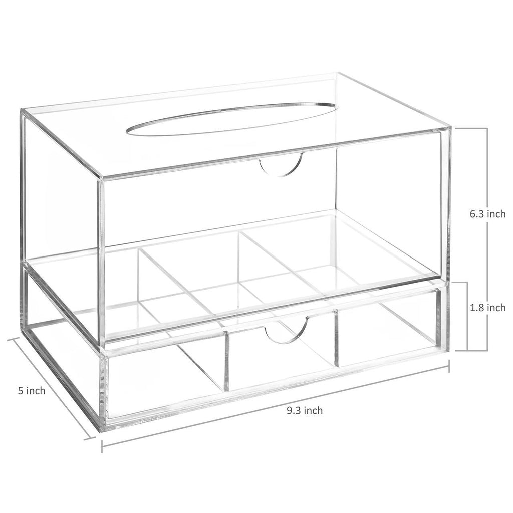 Arcylic Cosmestic/Serviette Organizer