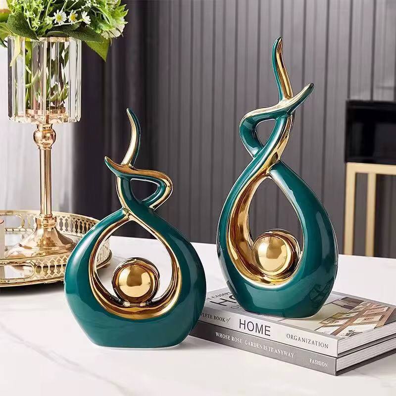 2 IN 1 EUROPEAN CERAMIC DECOR