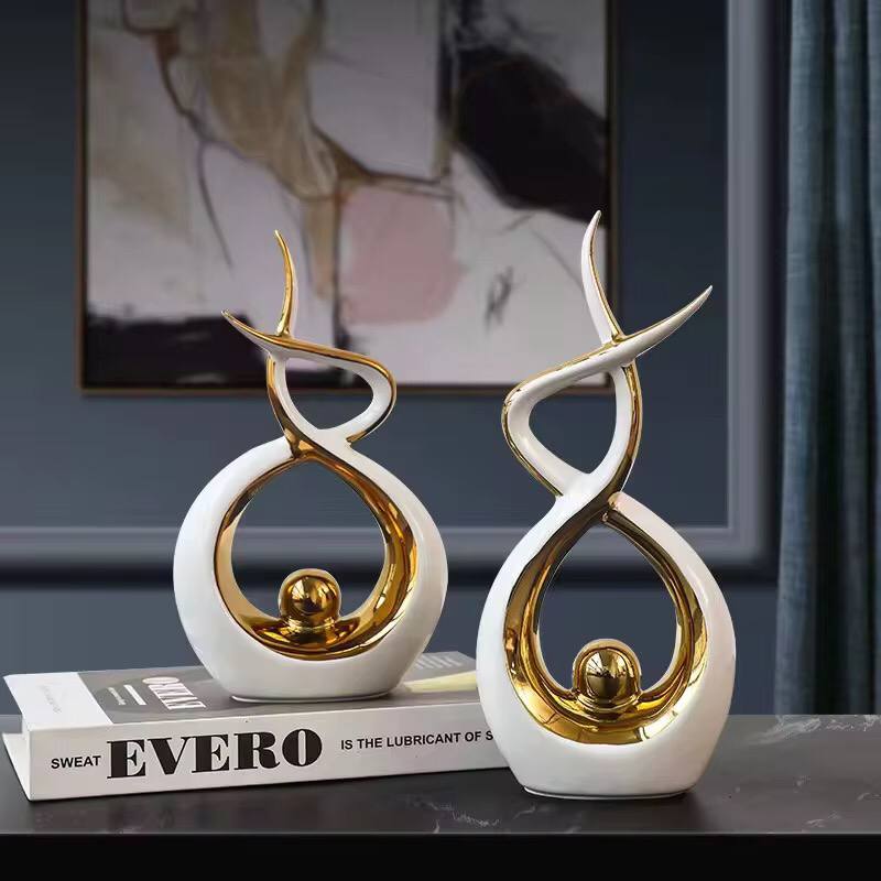2 IN 1 EUROPEAN CERAMIC DECOR