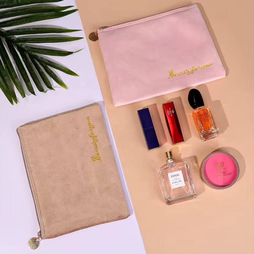 Velvet Cosmetic Bag Organizer