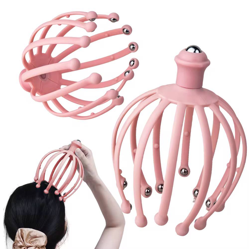 12 claws single steel ball head massagers