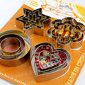 Metallic cookie cutter