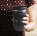 Camera Lens Mug, 450ml Stainless Steel Cup