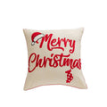 Nordic Christmas Embroidered Cushion Cover