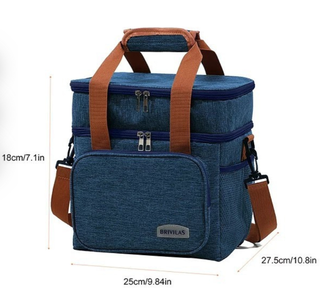 Insulated lunch bag