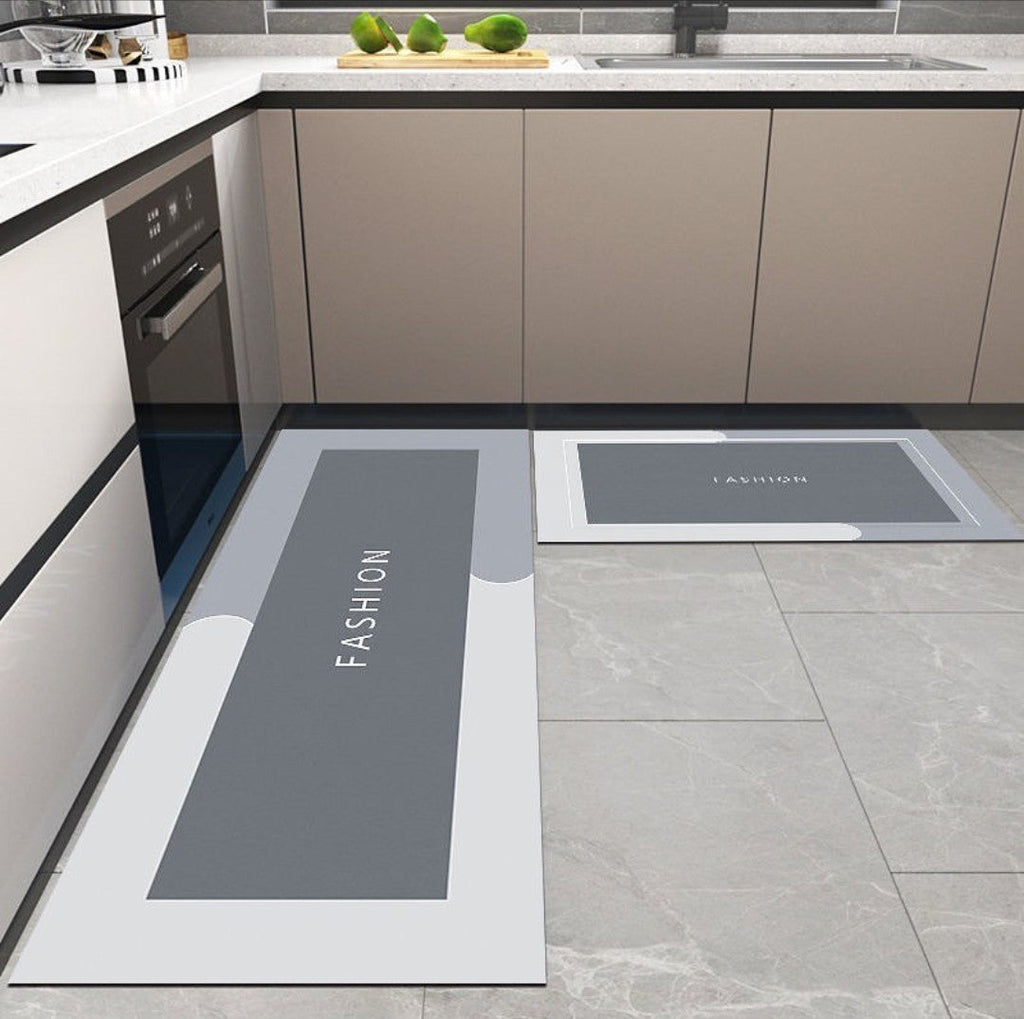 2 in 1 Diatomite Big size anti slip Mats