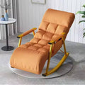 Leisure Rocking Chair,Gliding Recliner Rocking Chair Indoor Padded Seat,High Backrest Armchair,for Bedroom,Living Room