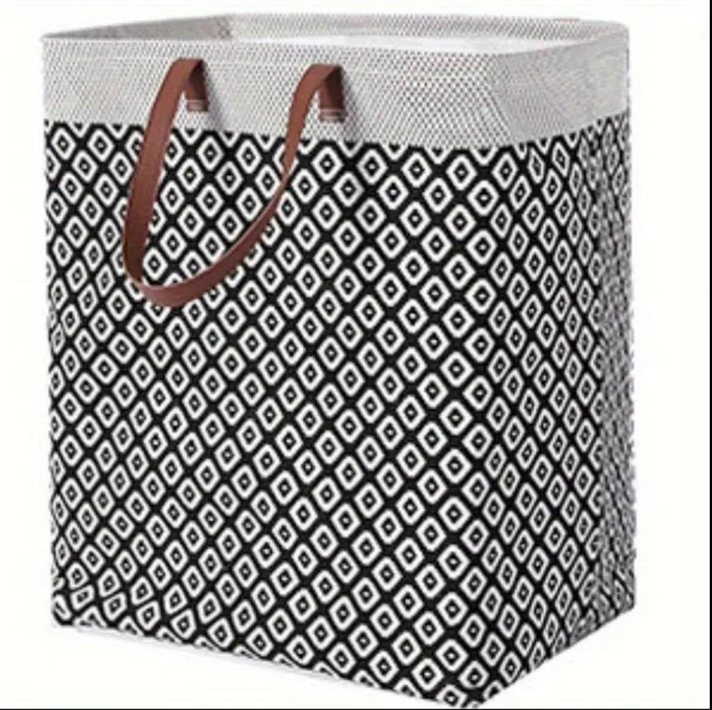 Boho Style Fabric Laundry Basket