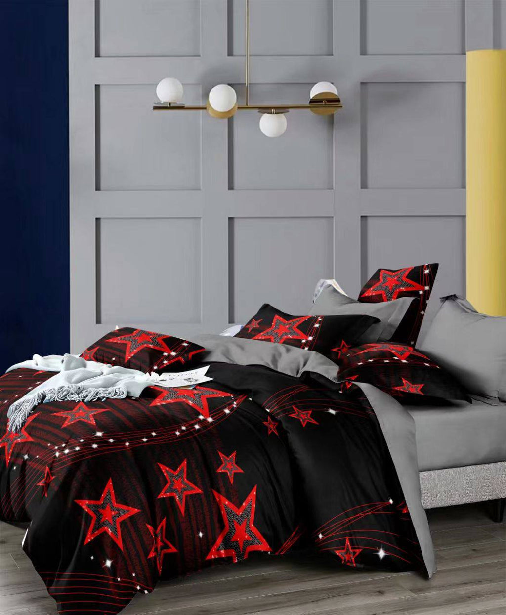 Honey G Luxury Floral Cozy Woolen Duvet set