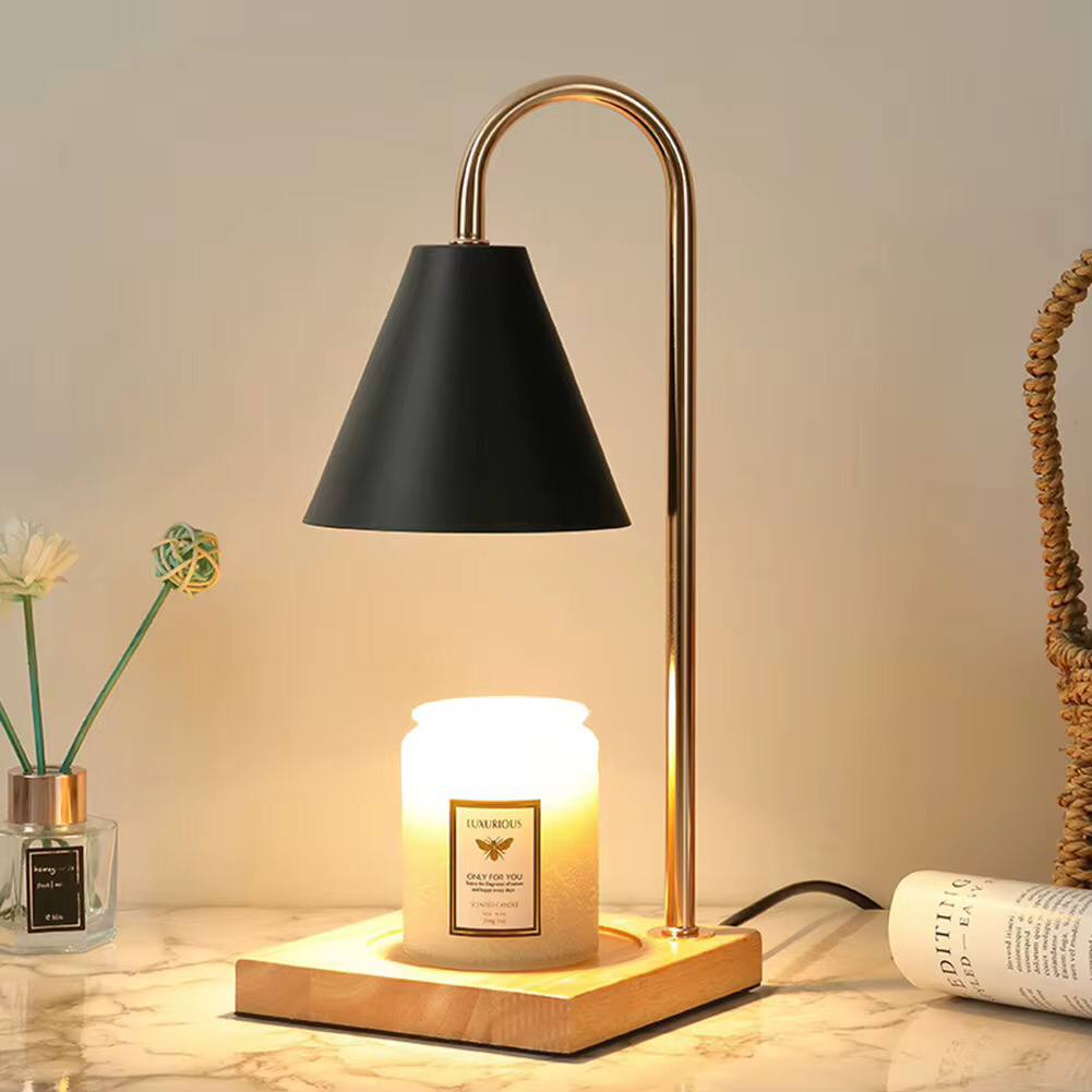 Electric Candle Wamers with wooden base