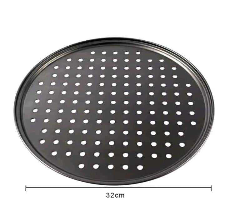 Non_stick perforated PIZZA PAN