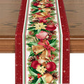 Christmas Table Runner Xmas Linen Table Cover Merry Christmas Decorations  Tablecloth