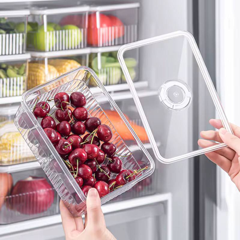 Acrylic fridge storage containers