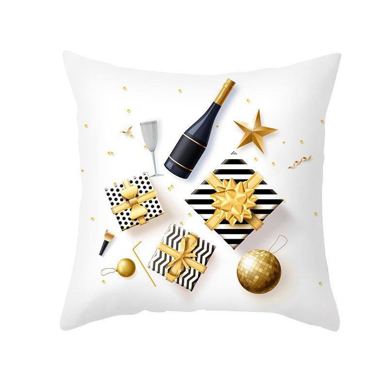 Christmas Pillow Covers (No Filler) for Christmas Decoration Throw Pillow Covers