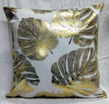 Gold printed Throw pillow covers