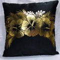Gold printed Throw pillow covers