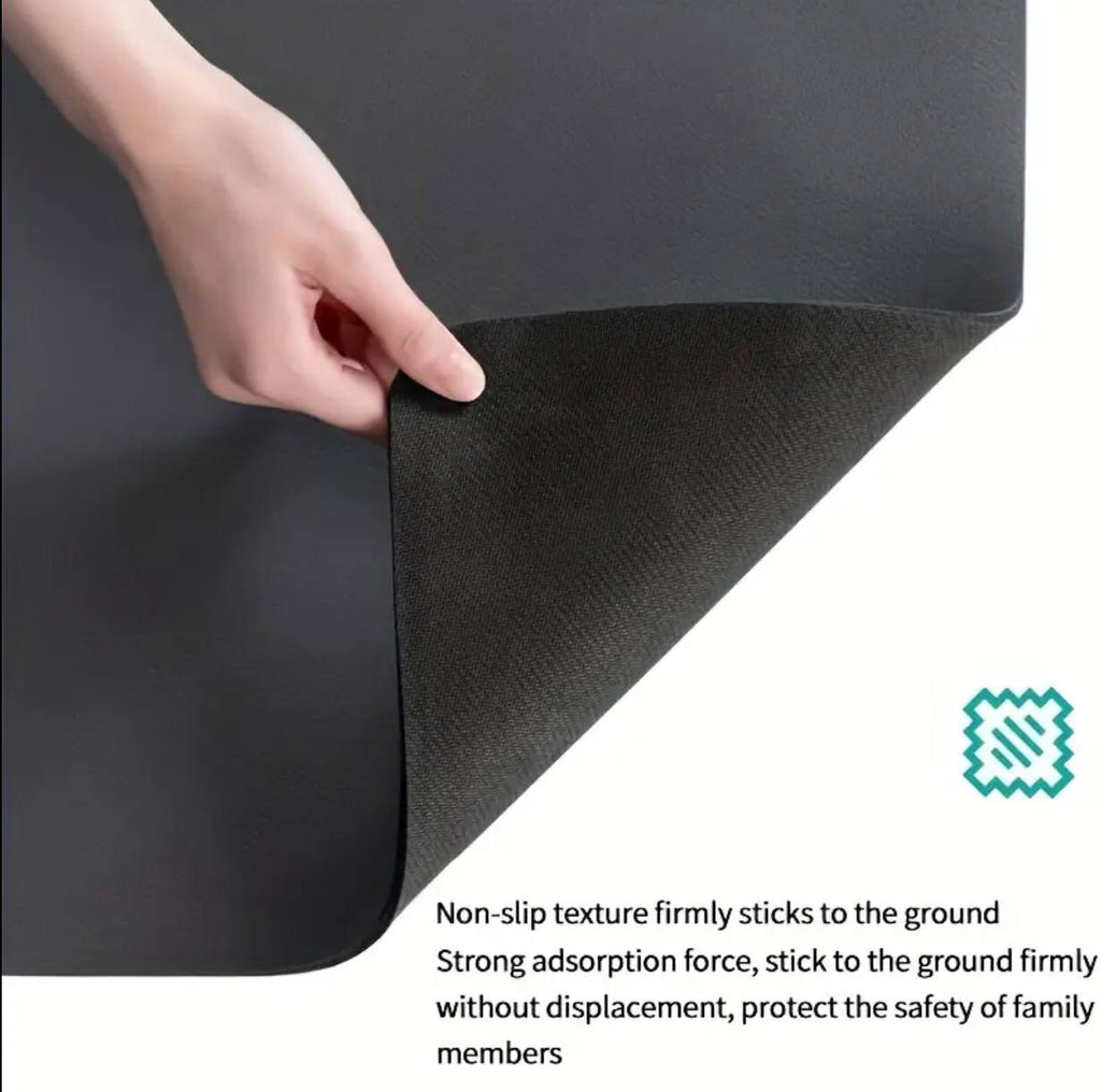 Super absorbent Nonslip Drain  dish drying  mat