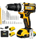 Rechargeable 21 V Cordless Screwdriver Set