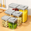 3 pcs Airtight Press-to-Seal Food Storage Container with Lid