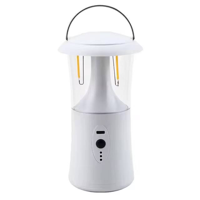 HP2403 360‰�¡ Rechargeable camping lantern with 3 lighting modes now available in white colour