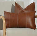 Premium quality leather Throw Pillow Cases
