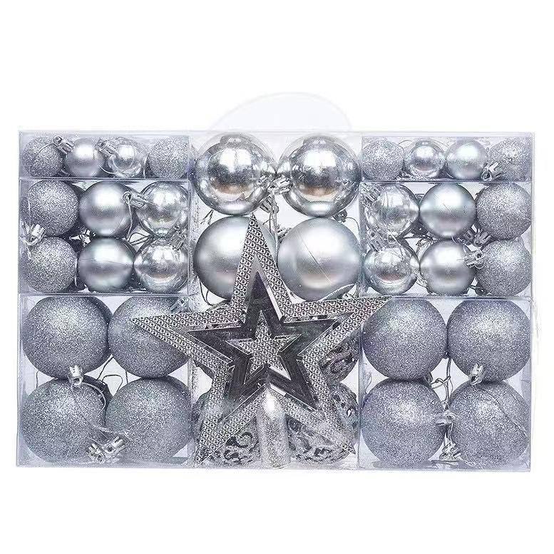101 pcs  Christmas Balls Ornaments for Christmas Tree