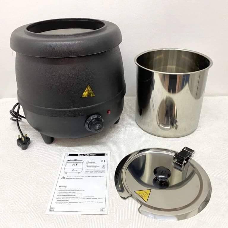 Electric Soup Tureen Available in 2 Sizes