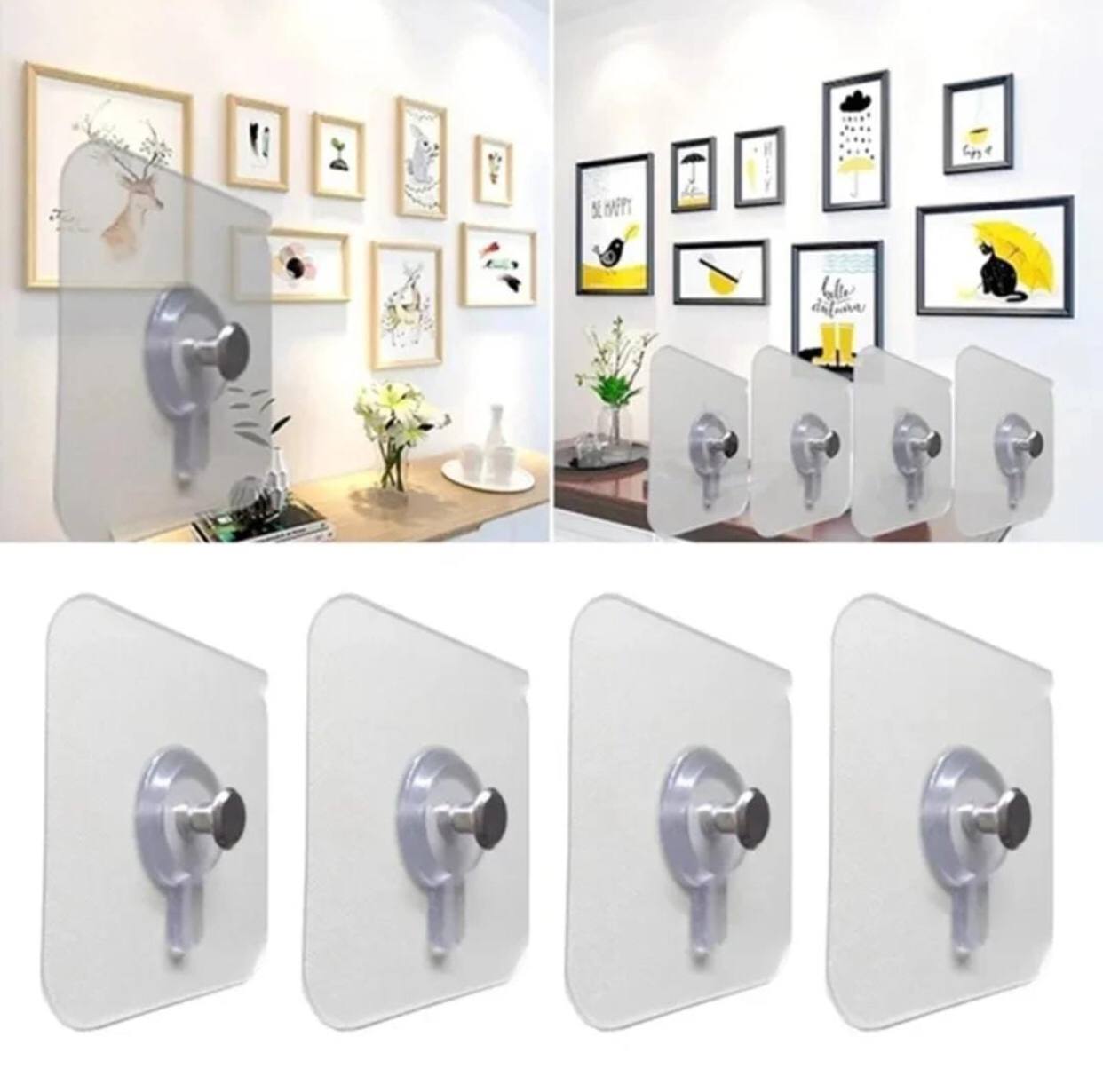 self adhesive stickers with hook