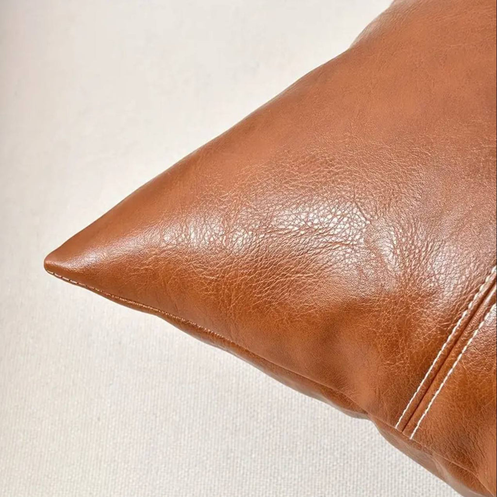 Premium quality leather Throw Pillow Cases