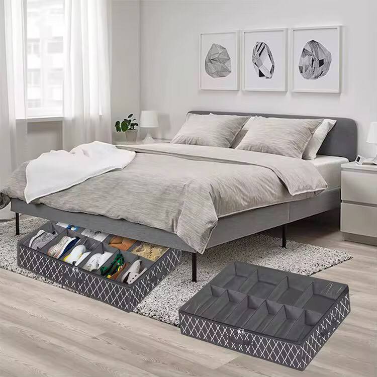 Under bed breathable Shoe storage bag