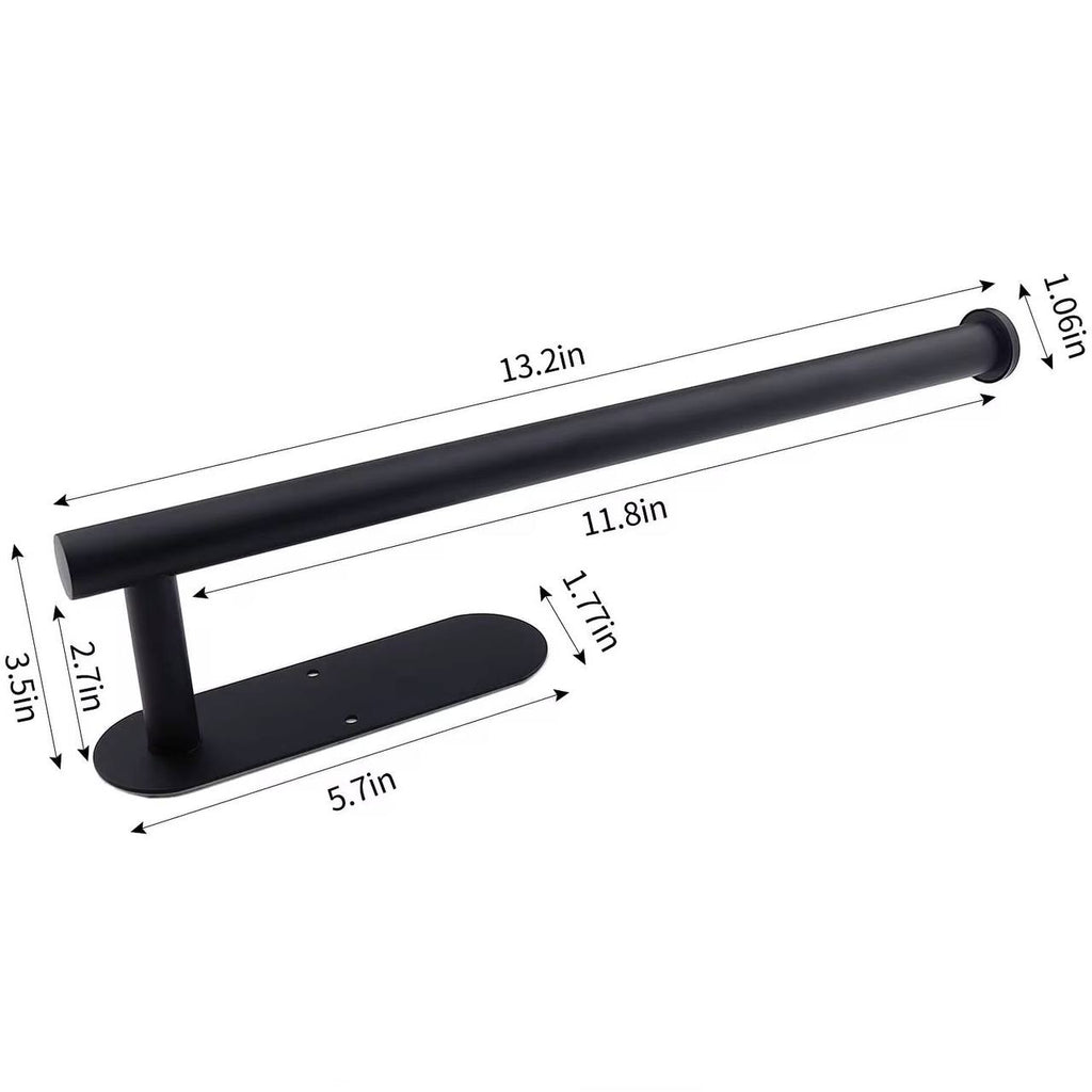 Stainless steel paper towel holder