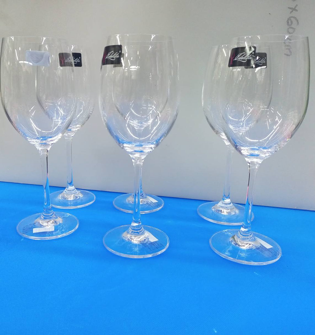 6 PCs wine glasses