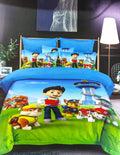 Cartoon themed duvet one sheet one pillowcases