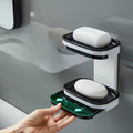 Acrylic soap dish 2 tier