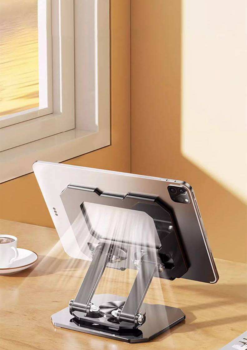 360å¡ Rotatable Tablet Stand Adjustable Foldable Desktop Stand