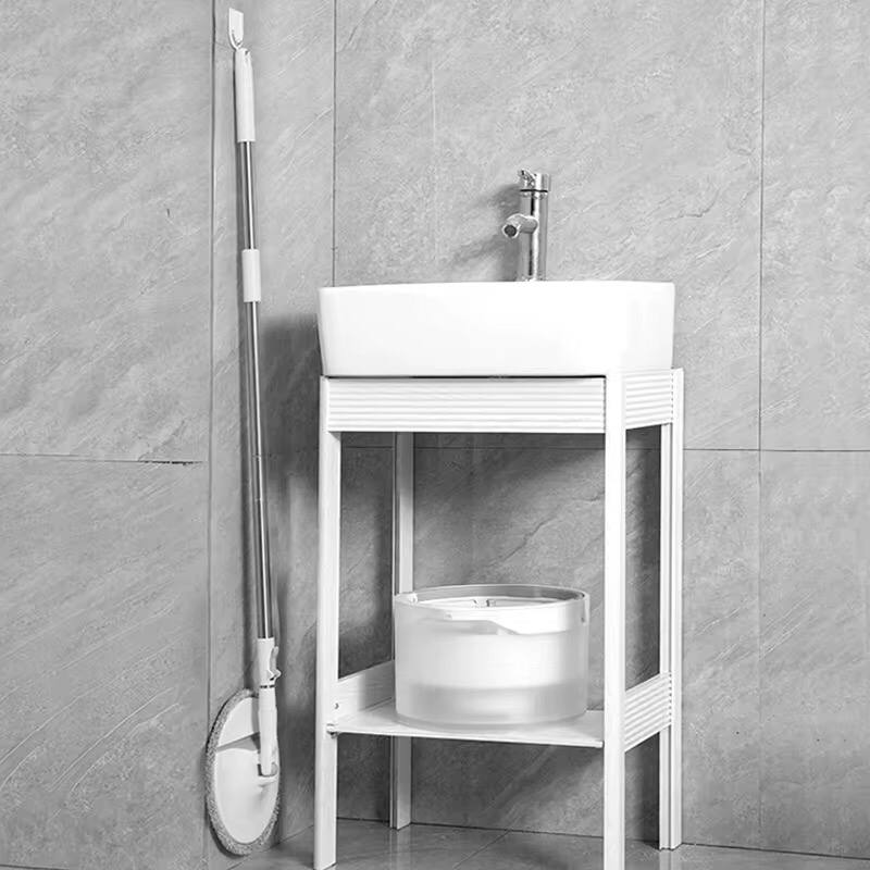 360‰�¡ Micro fiber spin mop with water separation bucket