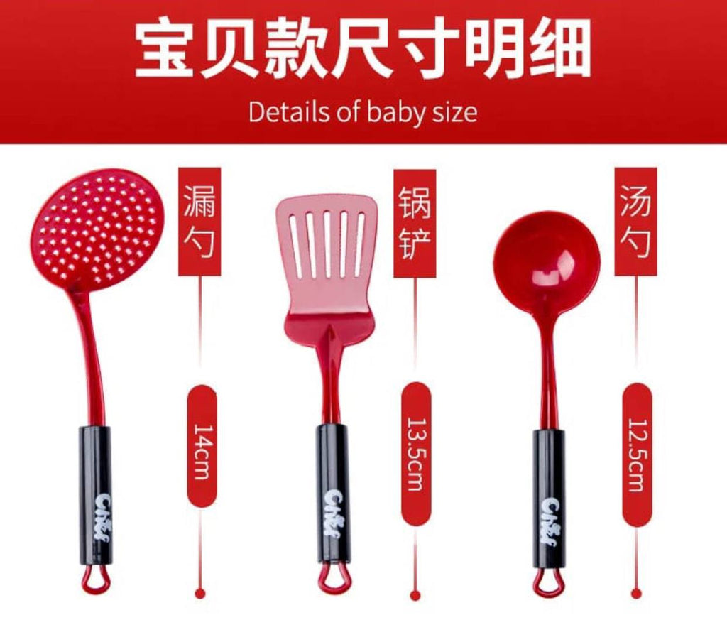 61pcs kids kitchen cookware playset toy set for cooking
