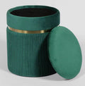 Modern Round Footstool Ottoman