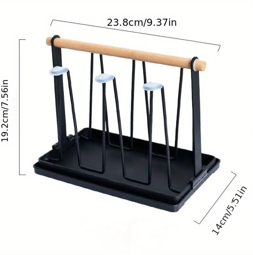 Metallic glass/cup holder
