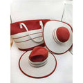 Summer Straw Woven Beach Bag and Hat