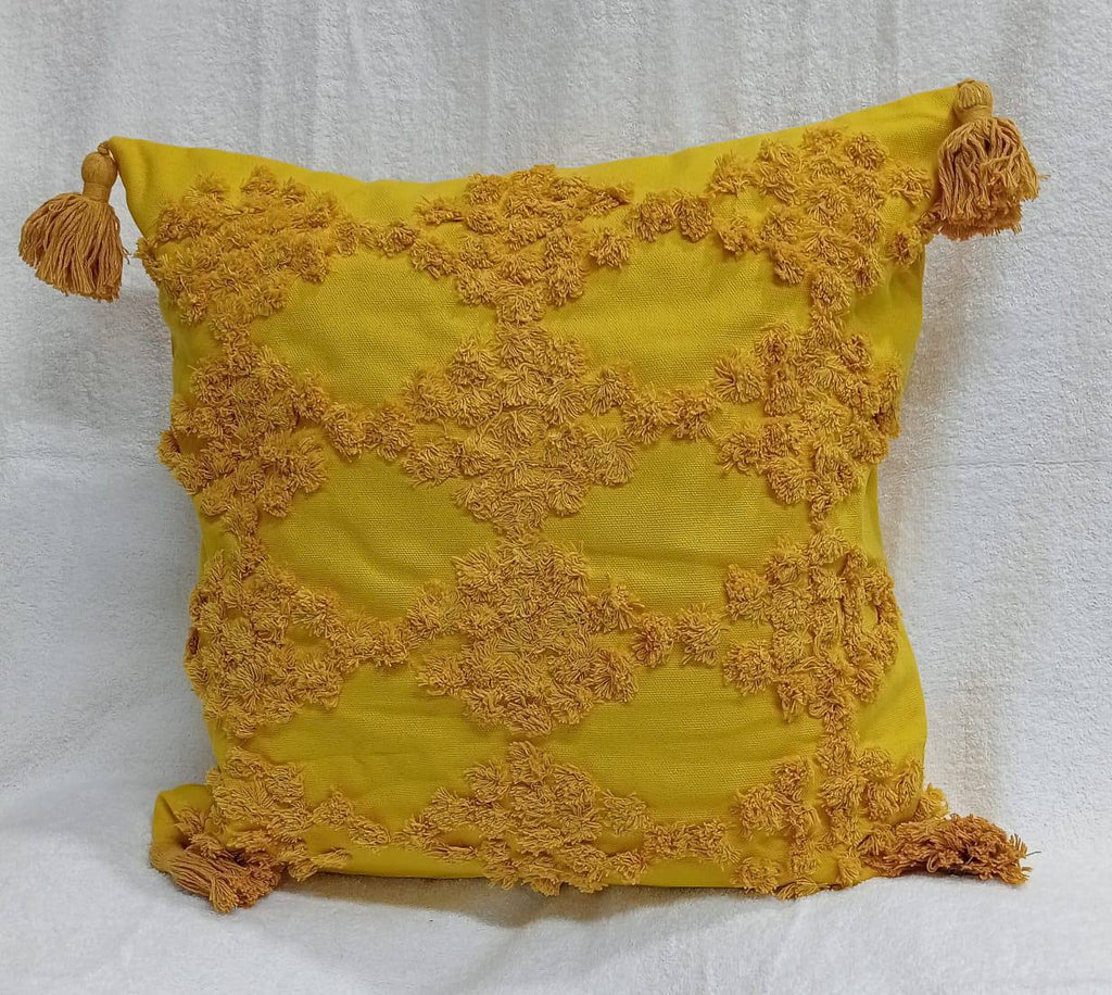 Boho  vintage tufted throw pillow covers