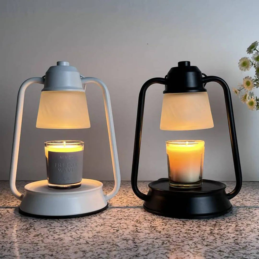 Vintage lantern candle warmer