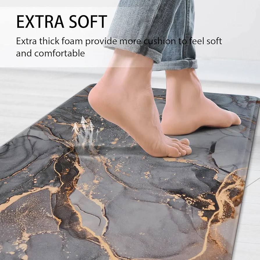 Cushioned Anti-Fatigue Kitchen Rug Mat