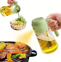 2-in-1 Oil Spray Bottle & Dispenser ‰ÛÒ Perfect for Controlled Cooking