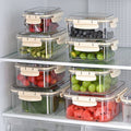 Airtight clip lock lids food storage 
Reusable,