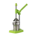 heavy duty Metallic manual citrus juicer stand machine