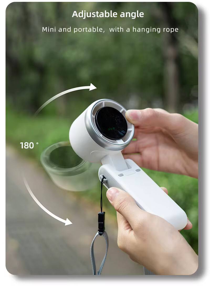 SMART RECHARGEABLE HANDHELD FAN