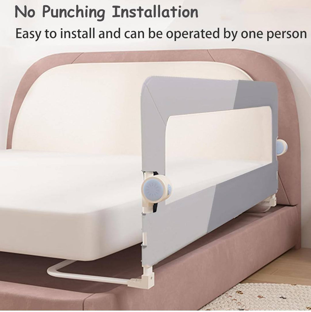 DIY Creative Foldable Baby Bed Rails Guard for toddlers