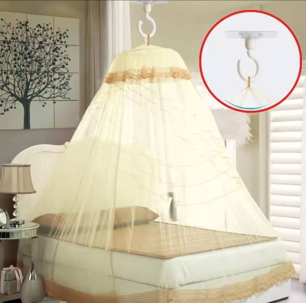 no drilling multiple purposes mosquito net hooks 3  pieces