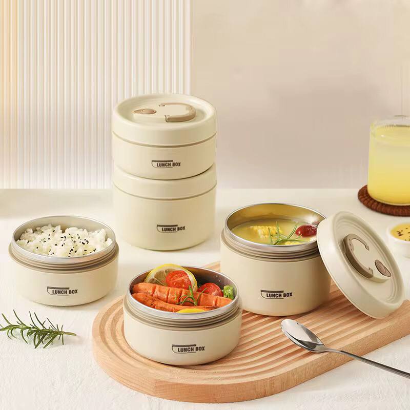 Round 550ml Bento Lunch Box